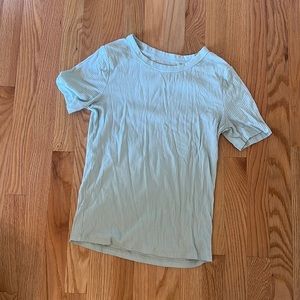 Light green/blue top